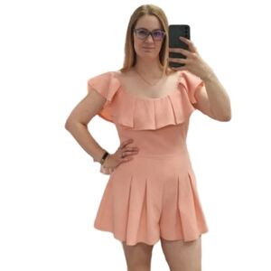 Peachy Keen She And Sky Romper